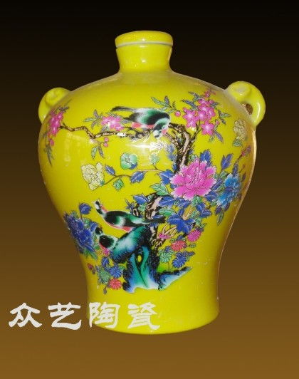 陶瓷酒瓶到景德鎮陶瓷酒瓶廠眾藝陶瓷酒瓶品牌生產商