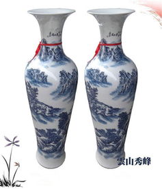 景德鎮(zhèn)精工手繪大花瓶 商務(wù)饋贈與開業(yè)喬遷的典雅之選